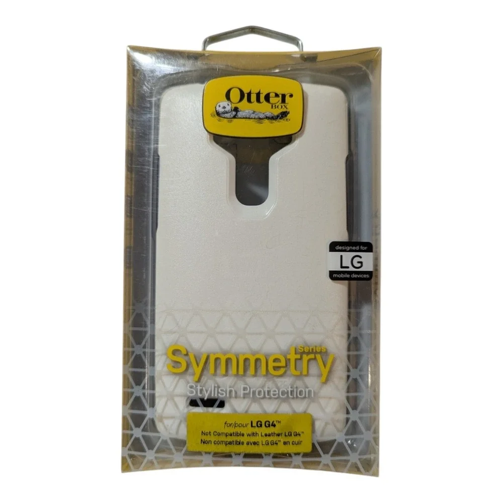 Q1. OtterBox Symmetry Series Case For LG G4 -‎ White/Gray